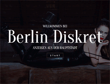Tablet Screenshot of berlin-diskret.de